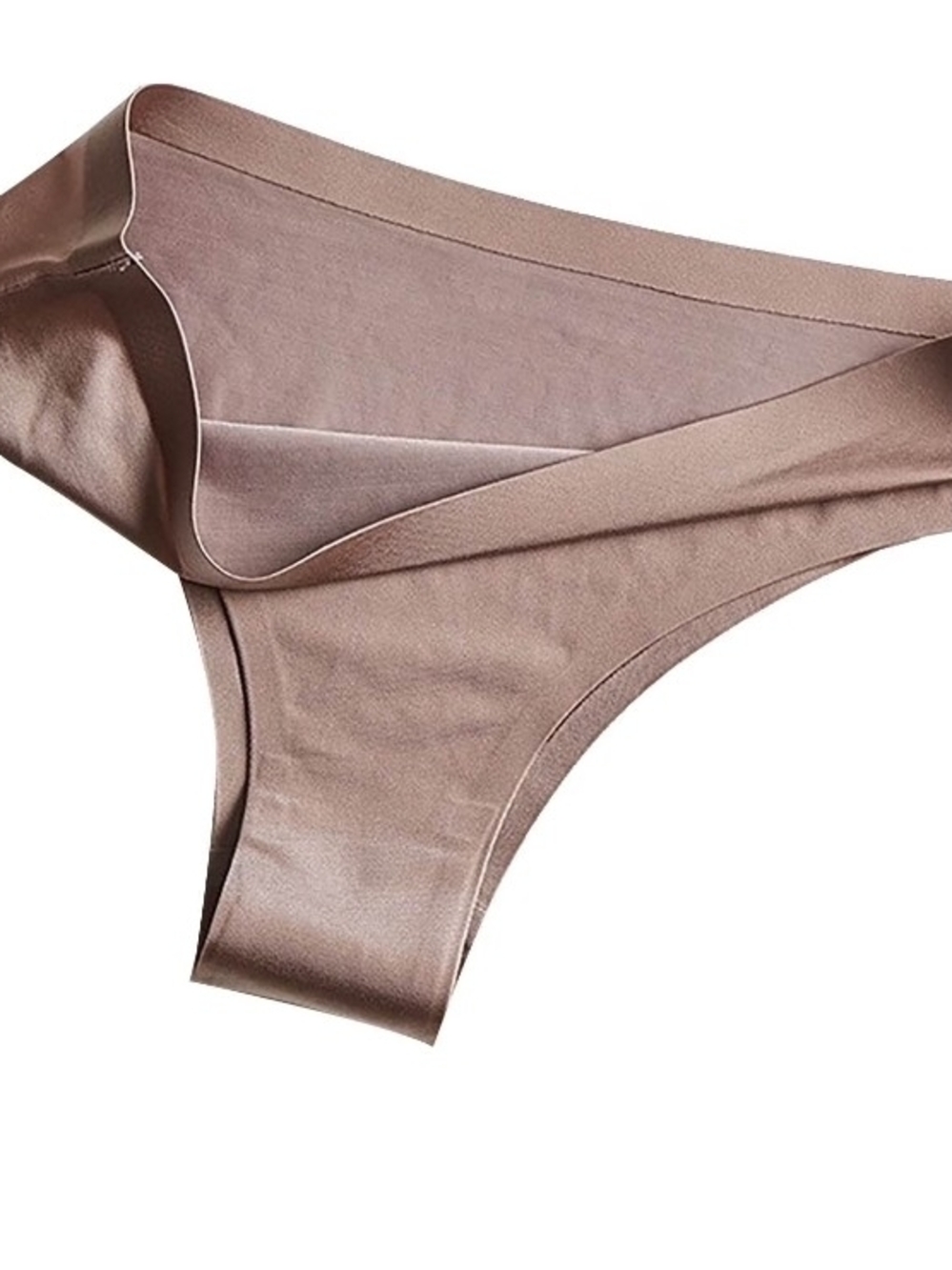 Lucky Brand Smooth Nude Bikini Panty - Mauve Taupe
